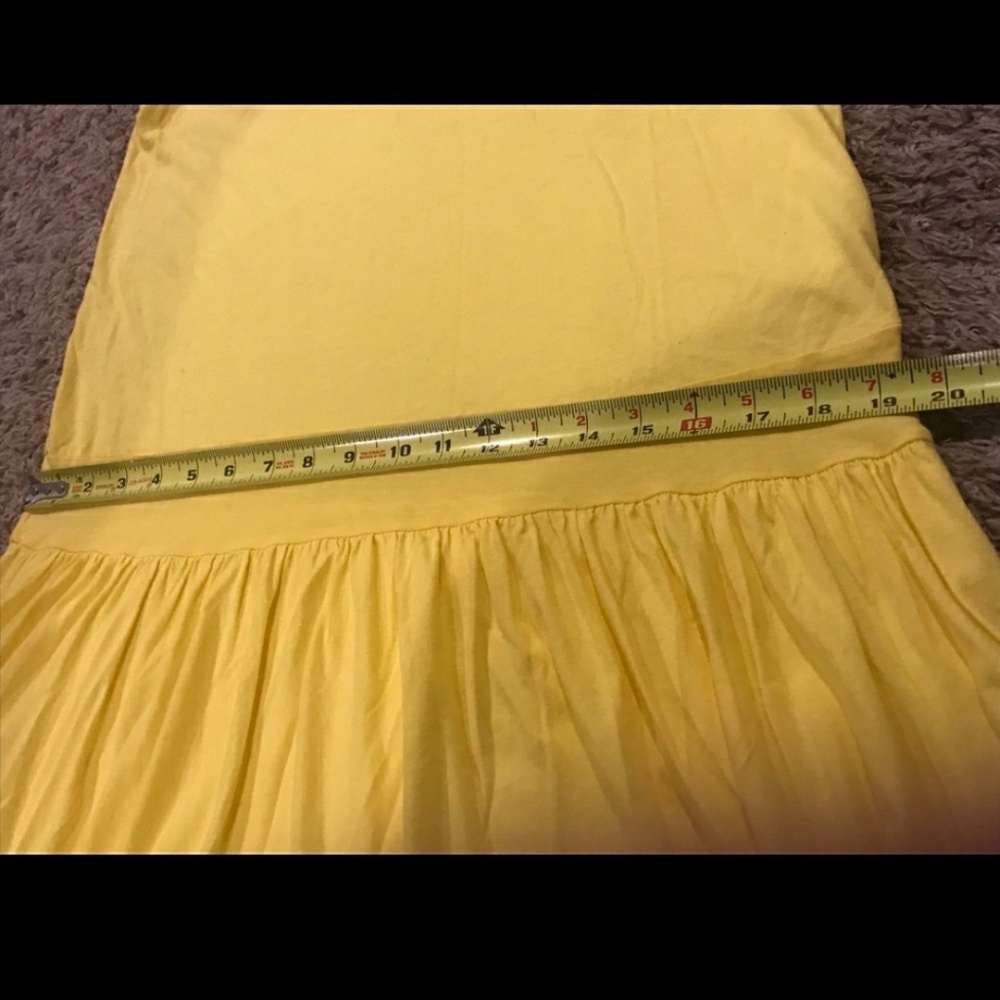 CLU TOO Bright Yellow Casual Sun Tank Dress EUC - Picture 5 of 8
